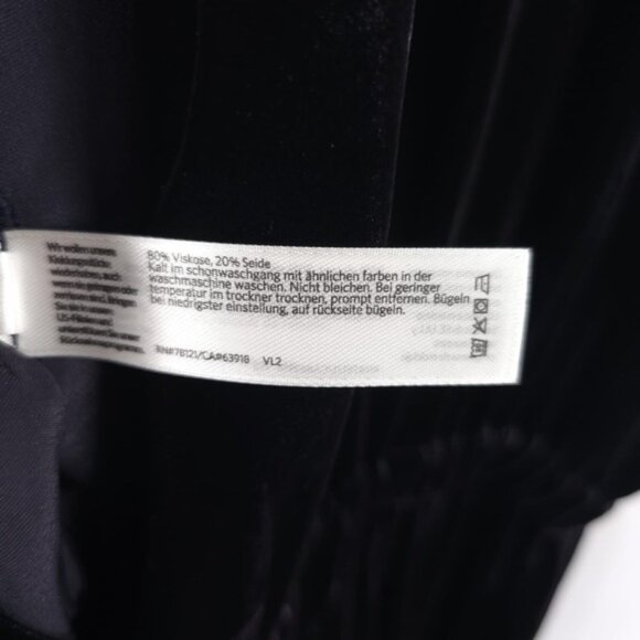 NWT EILEEN FISHER SILK Blend Velvet Wide-Leg JumpsuitEasy Fit Cropped Length XL - Picture 14 of 16